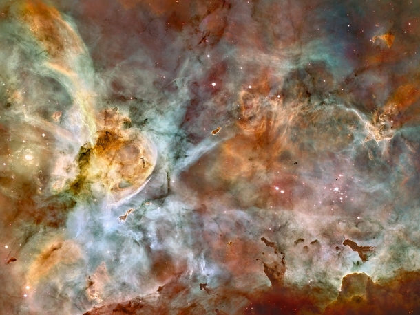 star birth in the Carina Nebula 