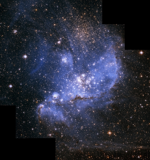 Star-forming region nebula NGC  