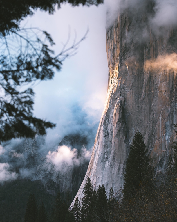 Still cant believe people climb this thing El Capitan Yosemite 