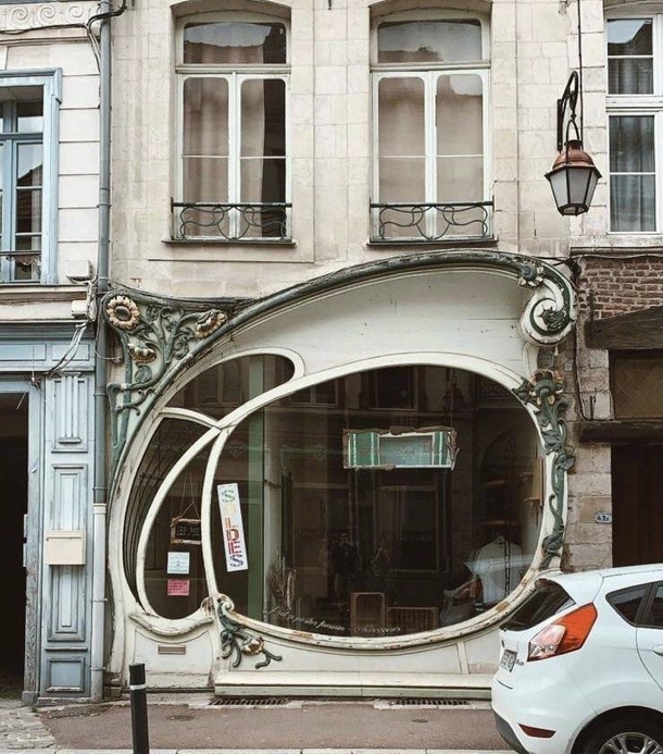 Storefront in the French town of Douai designed by Albert Ppe in 
