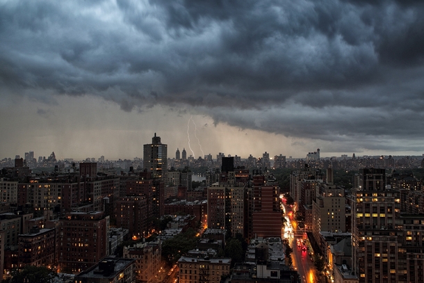 Storm over New York 