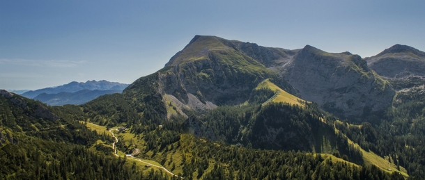 Summer in the Bavarian Alps Berchtesgaden Germany 