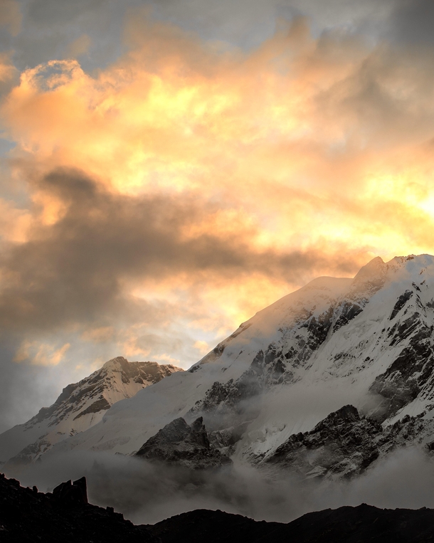 Sunrise in the Himalayas Nepal  IGzachgibbonsphotography