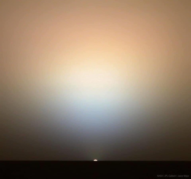 Sunrise on Mars captured by NASAs Opportunity rover