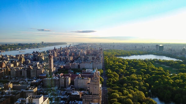 Sunrise over Manhattan - New York City 