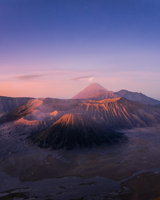Sunrise over Mount Bromo Indonesia 