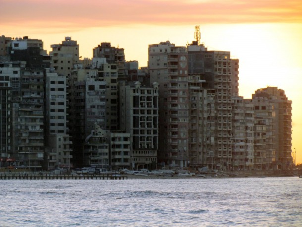 Sunset in Alexandria Egypt 