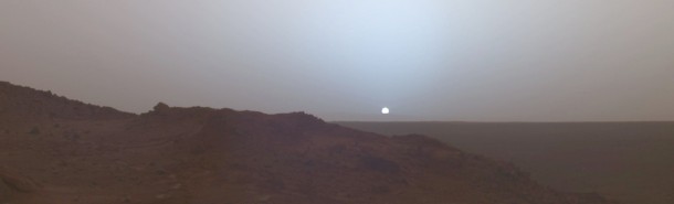 Sunset on Mars x
