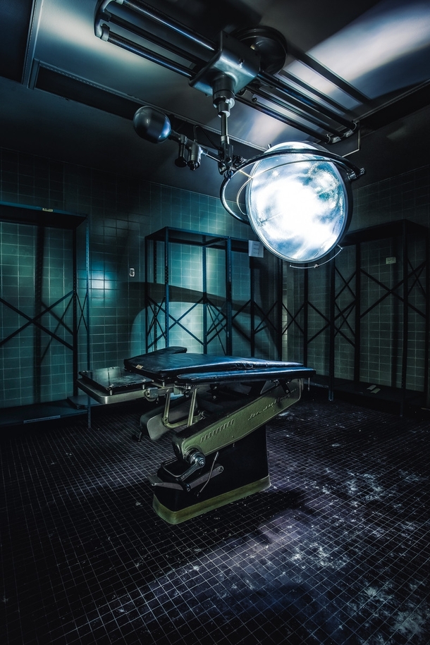 Surgery Room in an abandoned hospital California 