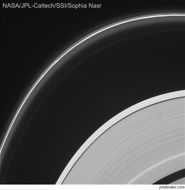 Take a ride with Cassini as it images Saturns rings Taken by Cassini May   assembled by me Res 
