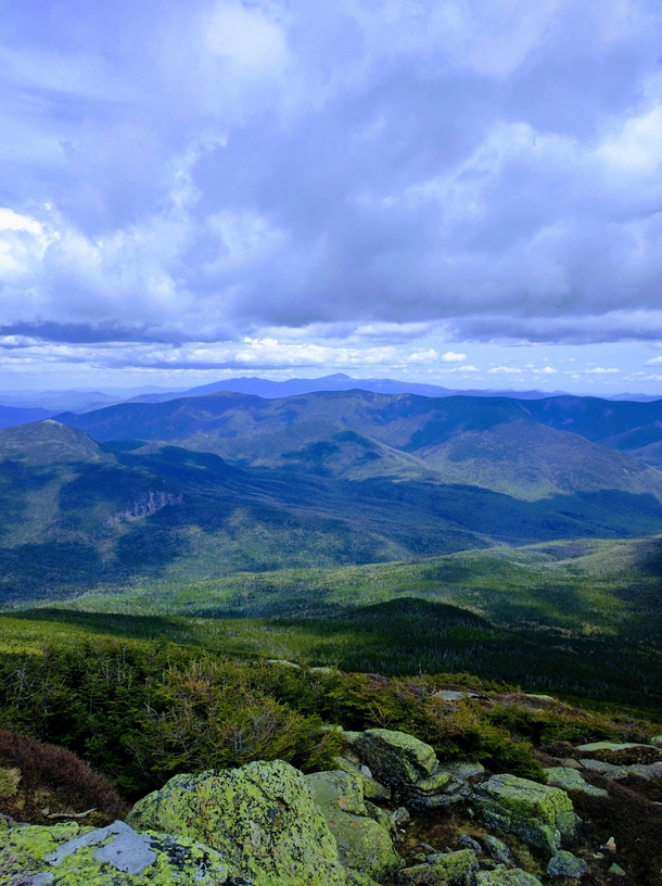Taken on the Franconia Ridge in the New Hampshire White Mountains along the Appalachian Trail 