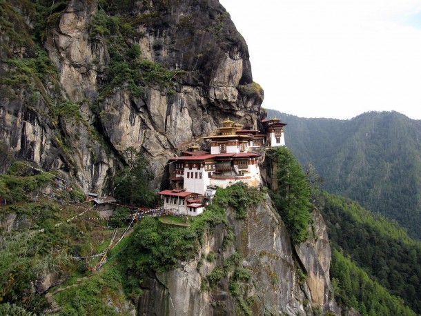 Taktsang Palphug Monastery a buddhist sacred site located in the Himalayan Paro valley in Bhutan 