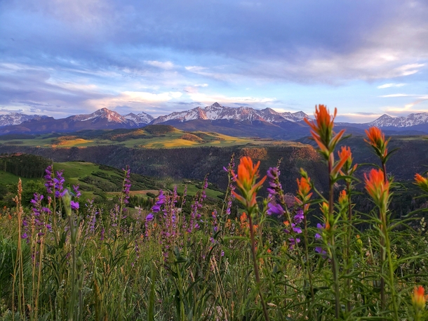 Telluride CO during the summertime 