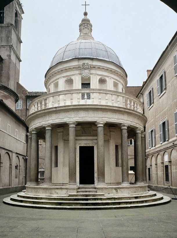 Tempietto Rome Italy  The perfection of the renaissance architecture