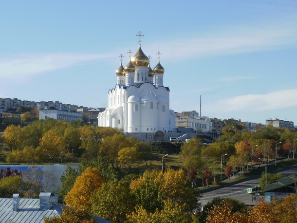 Temple of the Sacred Trinity in Petropavlovsk-Kamchatsky 