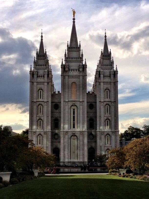 Temple Square - Salt Lake City Utah  OC