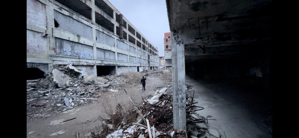 The Abandoned Packard Plant  Detroit MI