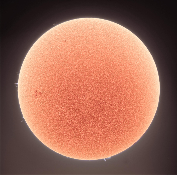 The amazing surface of the sun