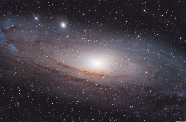 The Andromeda Galaxy from my backyard 