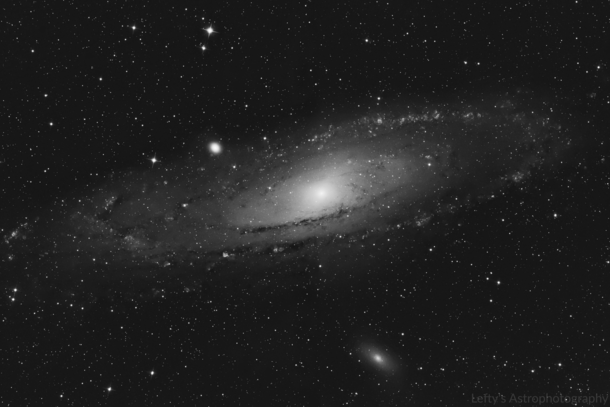 The Andromeda Galaxy in Hydrogen-alpha 