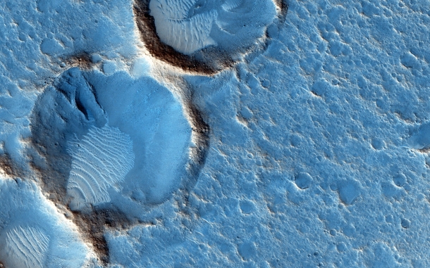 The Ares  landing site from The Martian