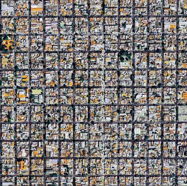 The blocks of Guadalajara Mexico