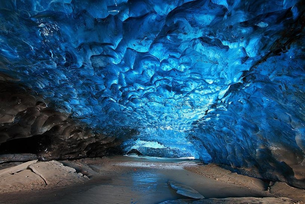 The Blue Ice Caves Iceland 