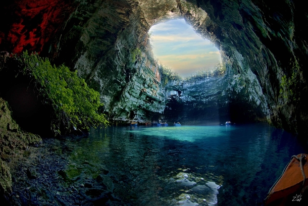 The Breathtaking Melissani Cave in Greece  mic