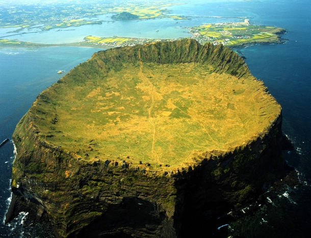  Seongsan Ilchulbong crater on Jeju Island South Korea   Photorator