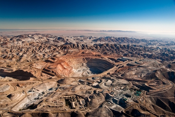 The Cerro Verde copper mine Peru 