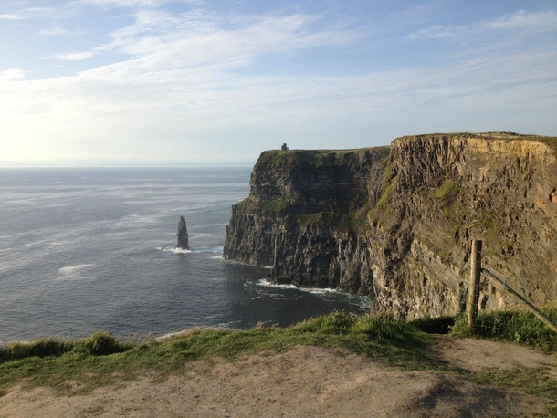 The Cliffs of Aran in Ireland