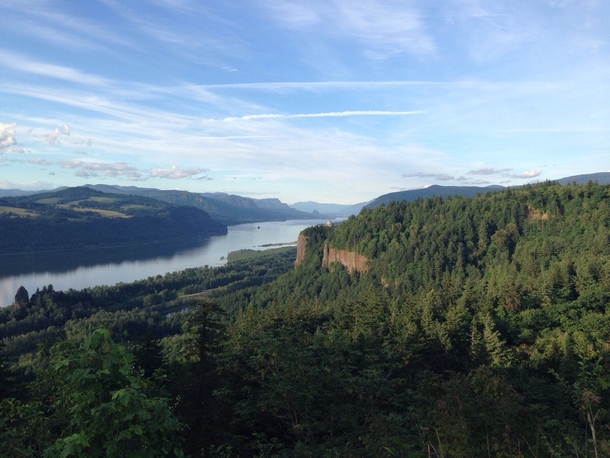 The Columbia River Gorge Oregon USA Cell Phone pic OC 