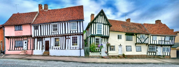 The crooked houses of Lavenham England 