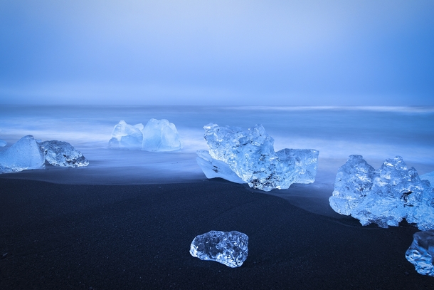 The Diamond Beach where Iceland lives up to its name 