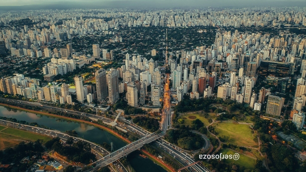 The different densities of a city - So Paulo Brasil source serjosoza