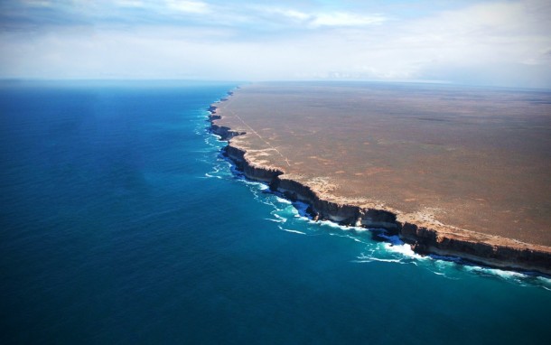 The edge of Australia  x-post from rwallpapers
