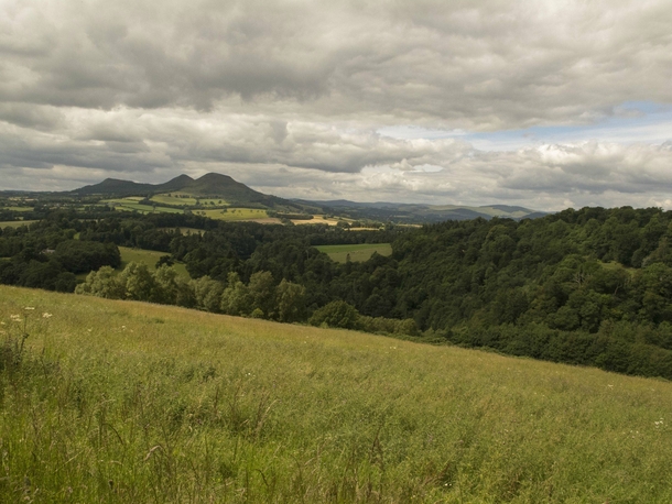 The Eildon Hills Scottish Borders Scotland 