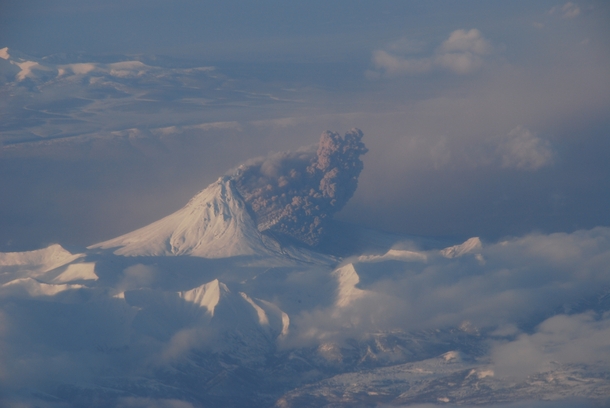 The eruption of Kizimen Volcano Kamchatka Photo by Don Nelson Page 