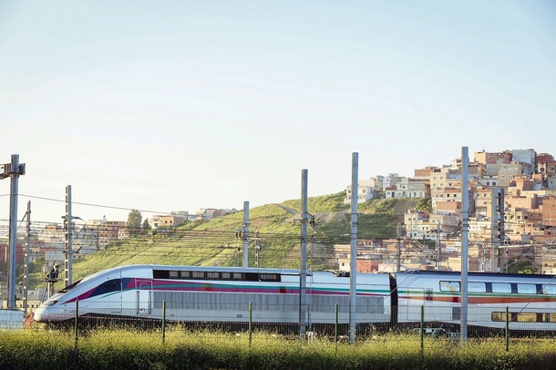 The first African high-speed rail line is being inaugurated today in Morocco Al-Boraq Tangier-Casablanca 