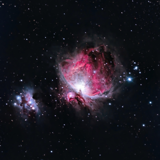 The first image Ive taken that I think is worthy of being here Orion Nebula M