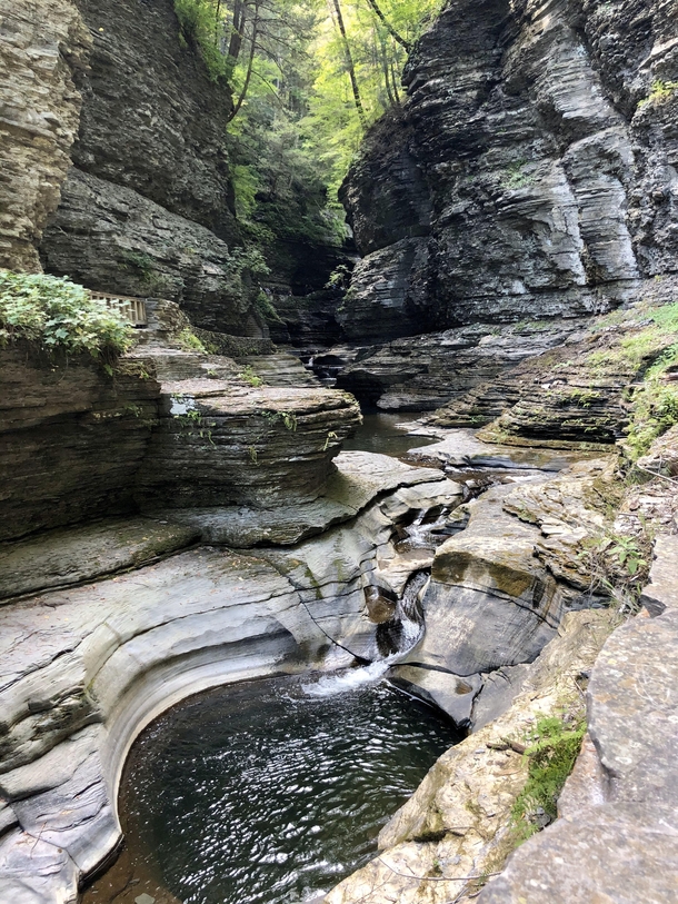 the gorges at watkins glen state park in ny 