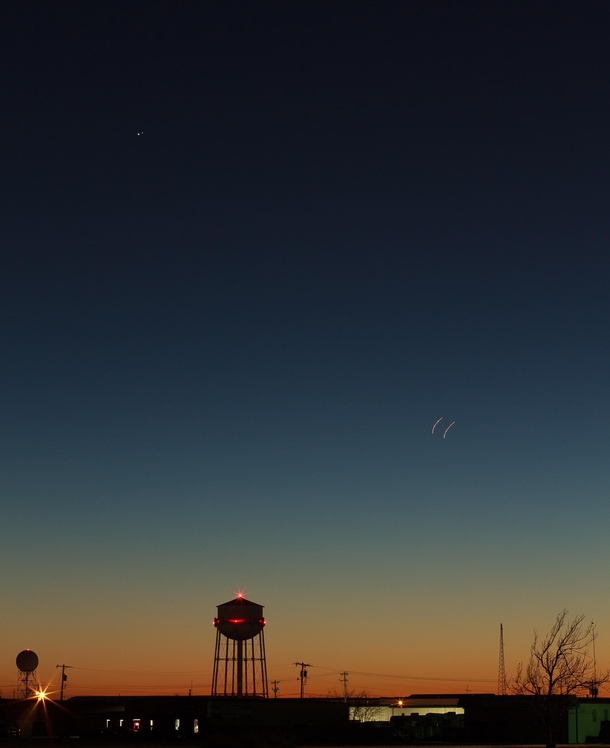 The Great Conjunction from Norman Oklahoma 