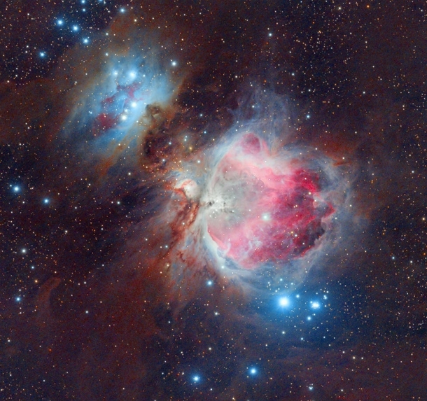 The Great Orion nebula - M in One shot color