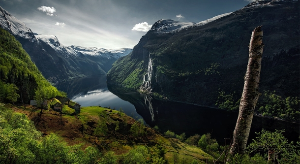 The Green Fjord by Max Rive 