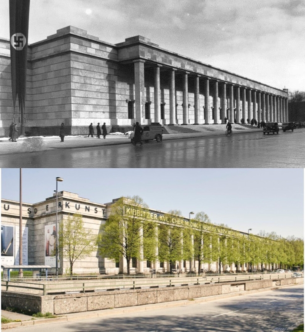 The Haus der Kunst House of Art in Munich is a rare fine example of Nazi Architecture that still stands today Completed in  by Paul Ludwig Troost as an art gallery a function it still serves