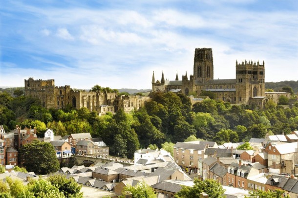 The Historic City Centre of Durham England - A UNESCO World Heritage Site 
