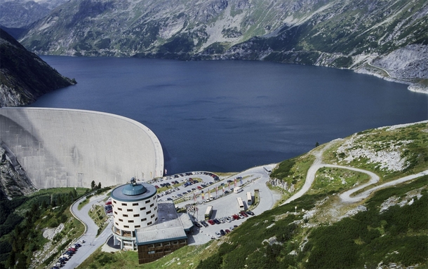 The Klnbrein Dam in Austria 