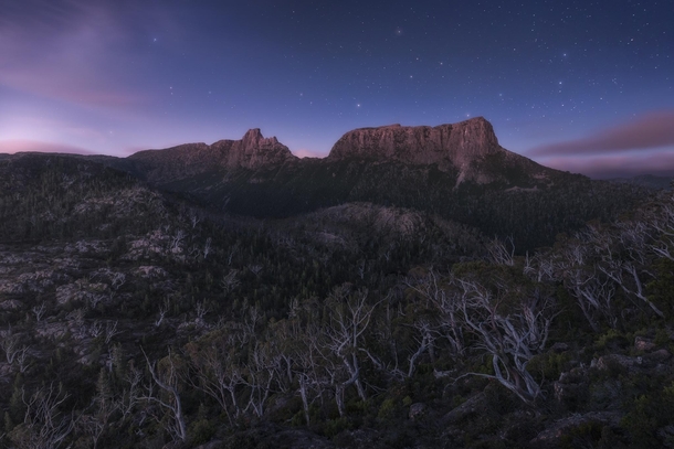 The Labyrinth Cradle Mountain - Lake St Clair National Park Tasmania Australia 