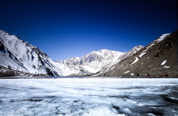 The long slow spring thaw in the Eastern Sierras 