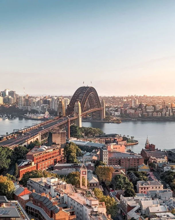 The  meters long Sydney Harbour Bridge contains  million hand driven rivets